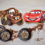 Terrific Lightning McQueen and Tow Mater Cookies