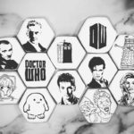 Awesome Black And White Doctor Who Cookies