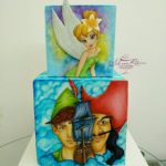 Awesome Hand Painted Peter Pan Cake