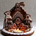 Wonderful Nativity Gingerbread Cookie – Merry Christmas 2021