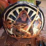 Sensational Kylo Ren Pumpkin