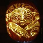 Terrific Baby Yoda Pumpkin