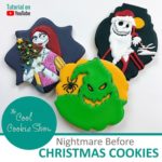 Superb Nightmare Before Christmas Cookie Tutorial