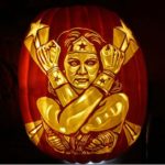 Terrific Lynda Carter Wonder Woman Pumpkin