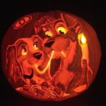 Adorable Lady And The Tramp Pumpkin