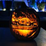 Sensational Baby Yoda Pumpkin