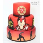 Sensational Iron Man Cake