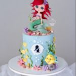Beautiful Ariel 4th Birthday Cake
