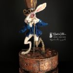 Splendid Steampunk White Rabbit Cake