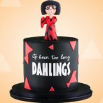 Superb Edna Mode Cake Tutorial