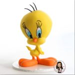 Sculpted Tweety Bird Cake