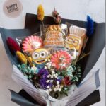 Celebrate Your Birthday With A Wonderful Minion Cookie Bouquet