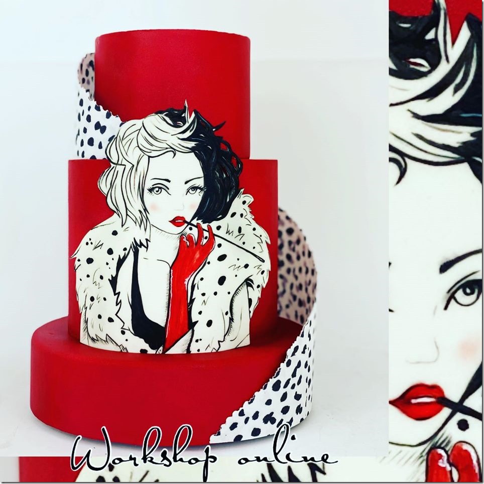 Cruella de Vil Cake