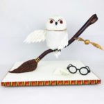 This Magical Hedwig Cake Defies Gravity