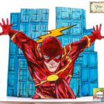 Superhero Month: Flash Cake