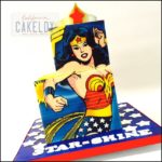 Wonder Woman 40th Birthday Cake