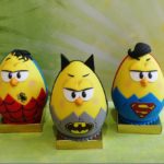 Adorable Spider-Man, Batman & Superman Chocolate Easter Eggs