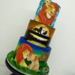 Marvelous Lion King Multi-Tiered Cake