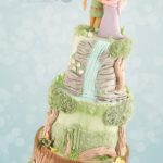 Terrific Robin Hood and Marian Wedding Cake