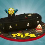 Splendid Minion Dracula and His Coffin Cake