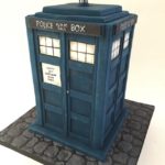 Wonderful TARDIS 21st Birthday Cake