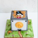Uncle Scrooge Would Love This Money Bin Cake