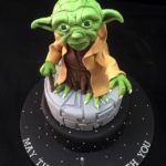 Superb 3-D Yoda Cake