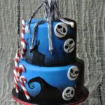 Festive Jack Skellington Cake