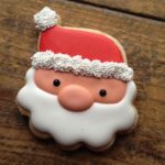 Cute Santa Christmas Cookie