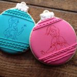 Superb Anna and Elsa Christmas Ornament Cookies