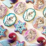 Wonderful Hand Drawn Frozen 2nd Birthday Cookies