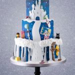 Superb Winter Geeky Wedding Cake