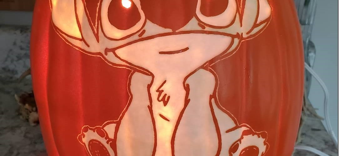 Stitch Pumpkin Carving