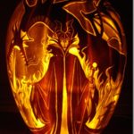 Amazing Maleficent Pumpkin Carving