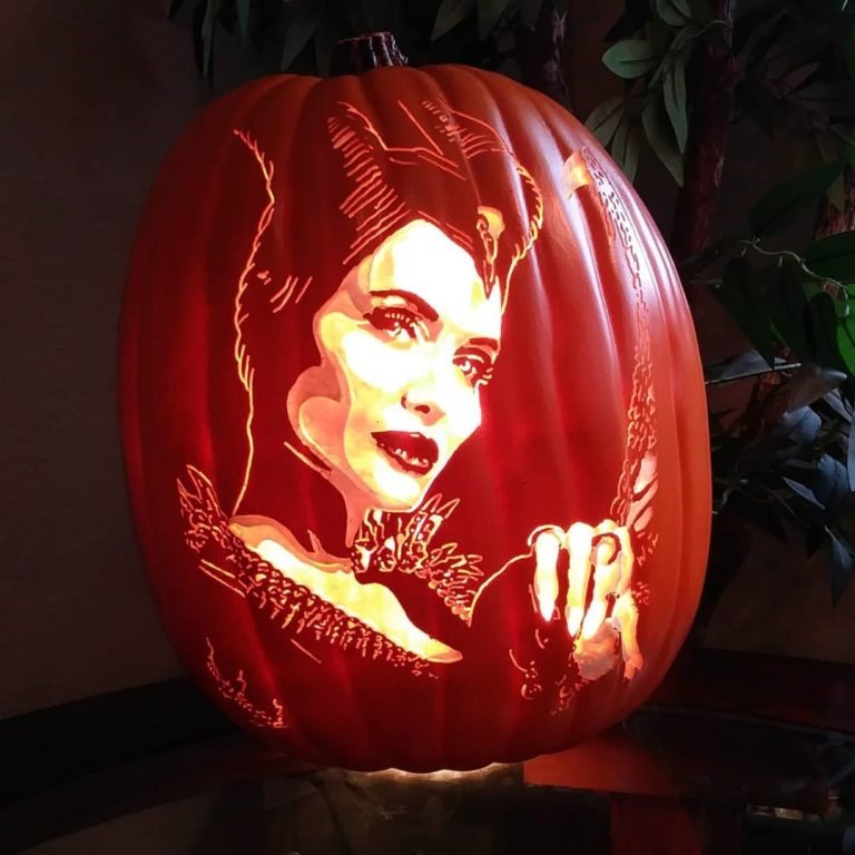Magical Maleficent Pumpkin Carving - Between The Pages Blog