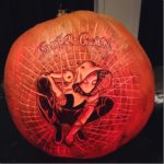 Sensational Spider-Gwen Pumpkin Carving
