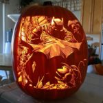 Stunning Batman Pumpkin Carving