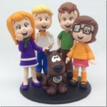 Cute Scooby-Doo 5th Birthday Cake Topper