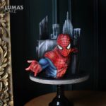 Sensational Hand Painted Spider-Man Cake