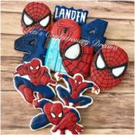 Marvelous Spider-Man 4th Birthday Cookies