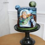 Gorgeous Hand Painted Buzz Lightyear Cake