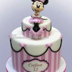 Beautiful Minnie Mouse 12th Birthday Cake