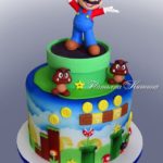 Terrific Mario Birthday Cake