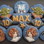 Terrific Star Wars 10th Birthday Cookies