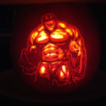 Incredible Hulk Pumpkin Carving