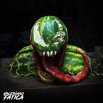 Mindboggling Venom Watermelon Carving