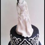 Splendid Bride of Frankenstein Cake
