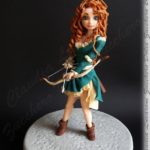 Superb Princess Merida Cake Topper