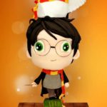 Cute Bobblehead Harry Potter Cake