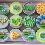 Cute Teenage Mutant Ninja Turtles 25th Birthday Cupcakes